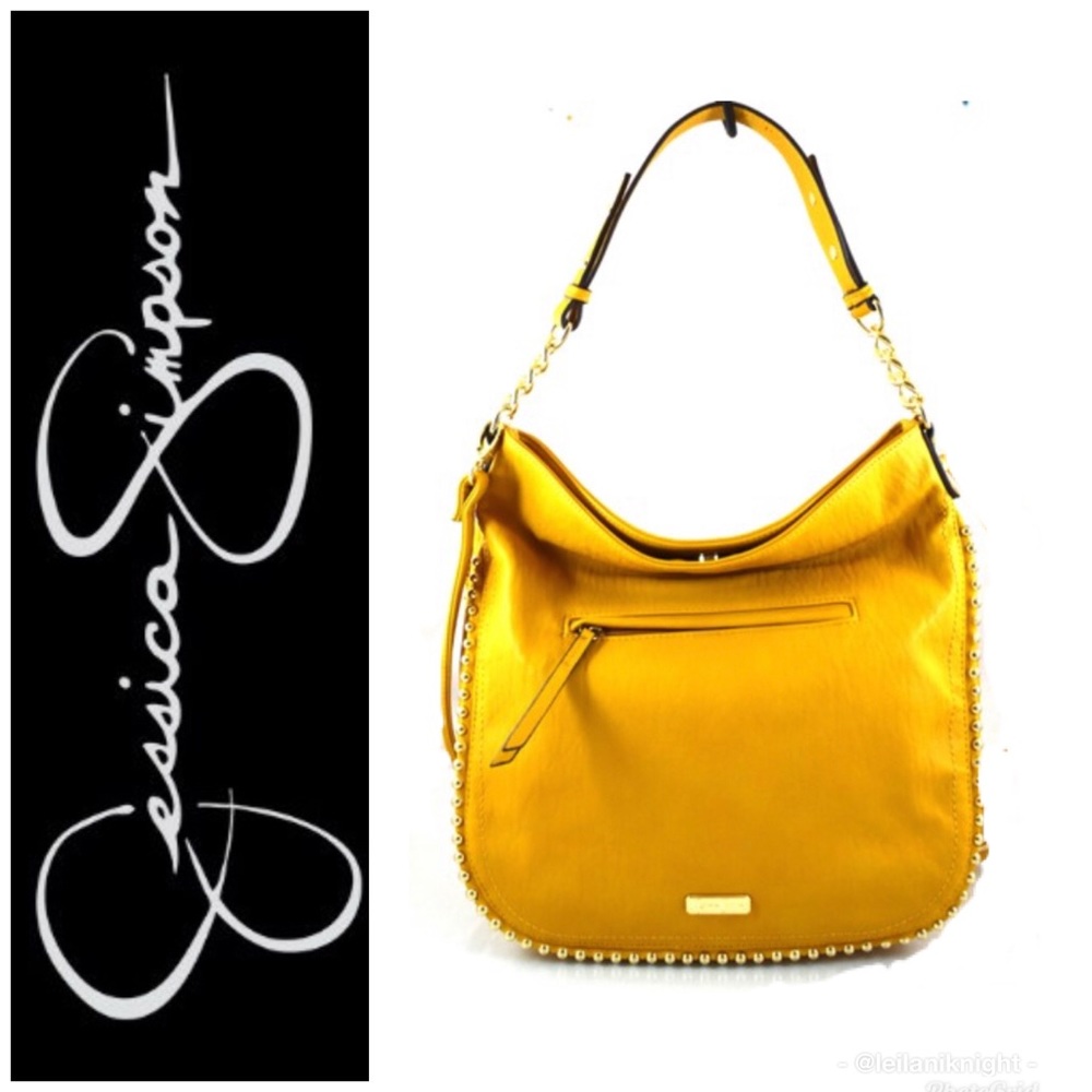 Jessica Simpson Camile Hobo/Tote in Dandelion